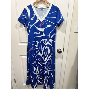 Buffalo Bills Maxi Dress Small